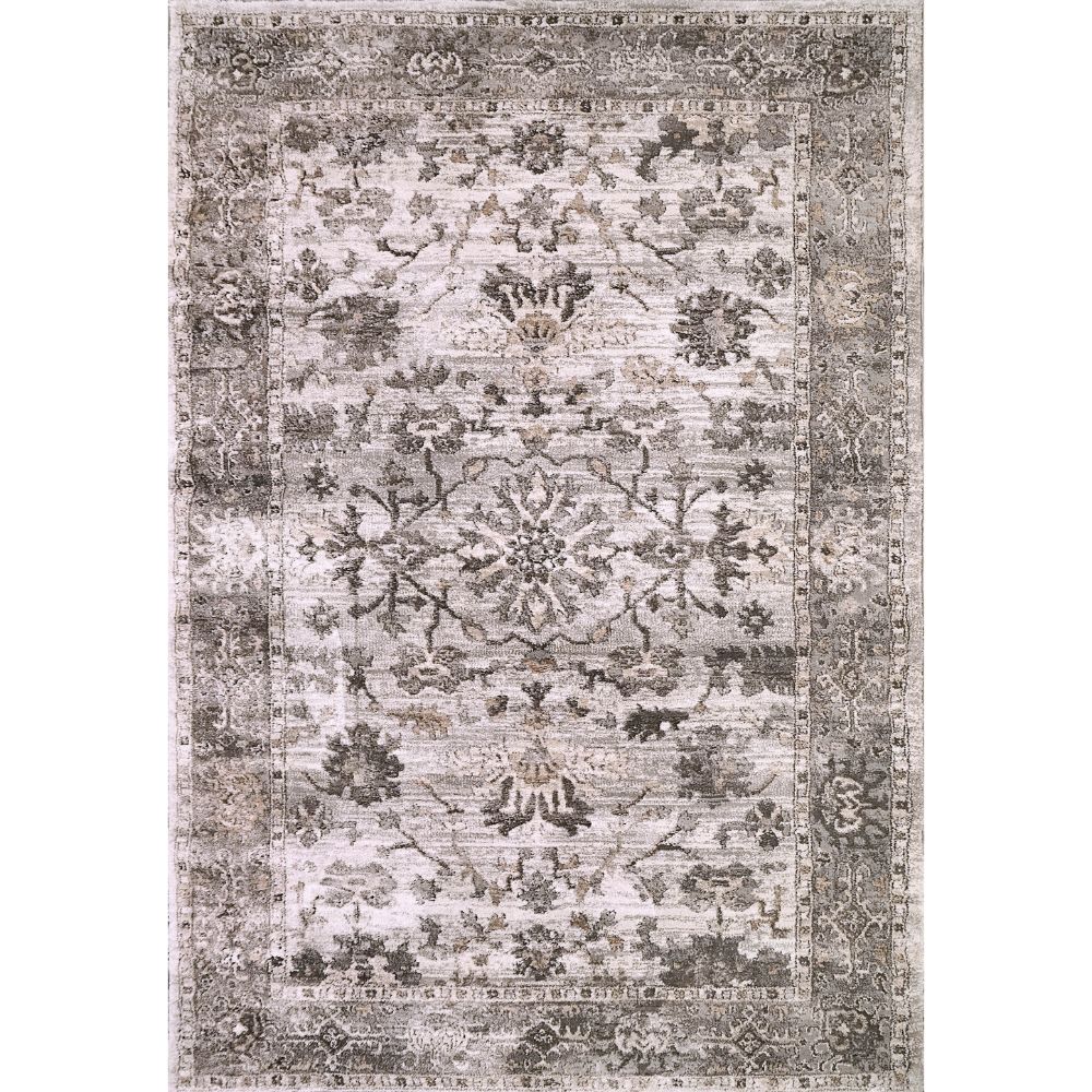 Dynamic Rugs 6035-908 Riley 5.3 Ft. X 7.7 Ft. Rectangle Rug in Grey/Beige 
